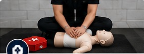 First aid practical training